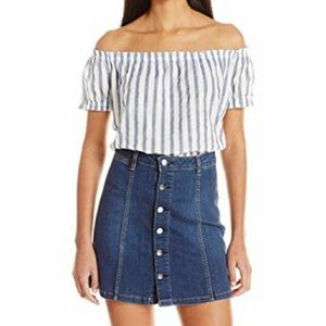 NWT Vero Moda Zeena Off the Shoulder Top S…